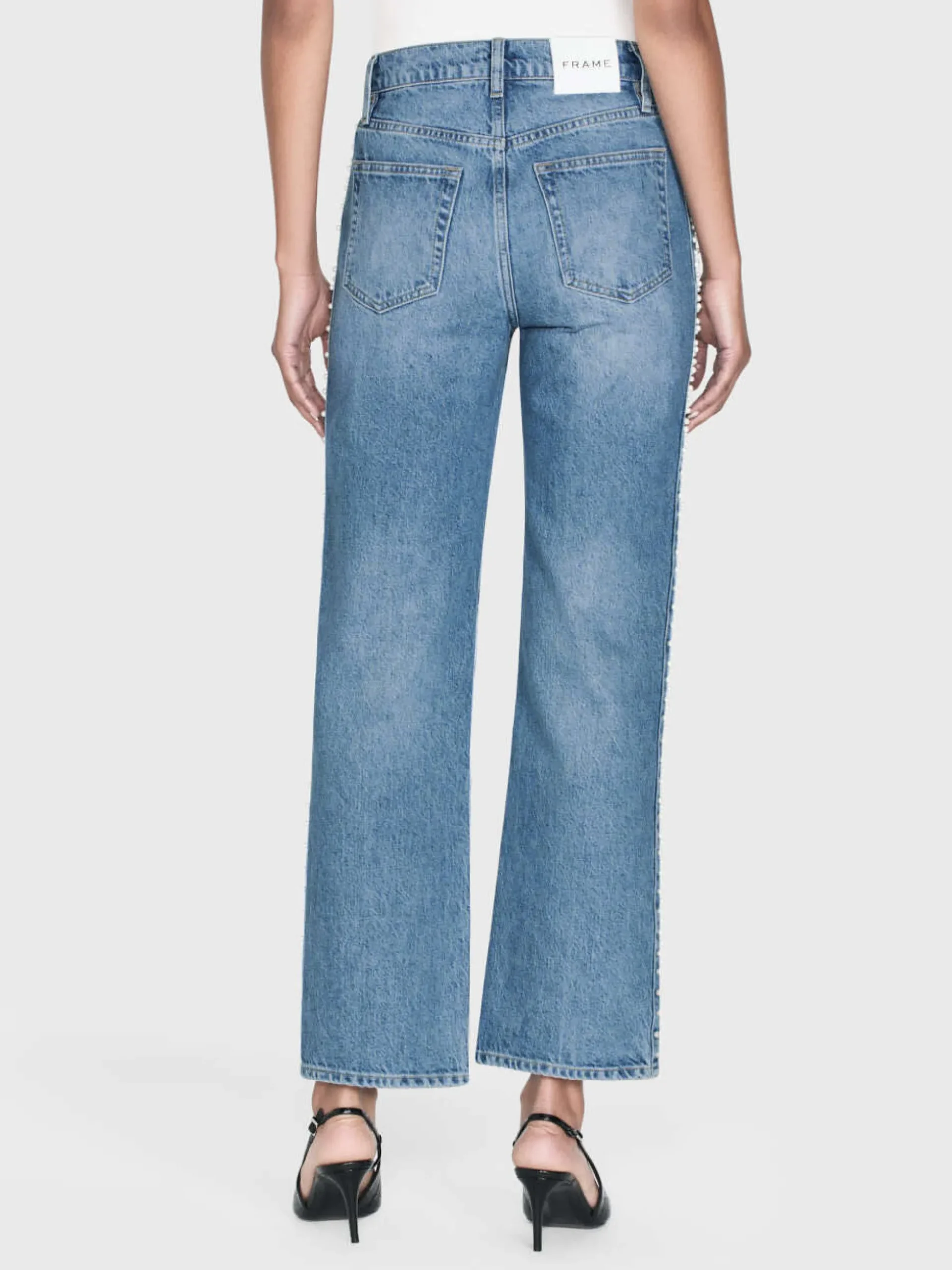 Atelier Le Jane Crop in Daylight Pearl