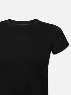 Baby Tee in Black