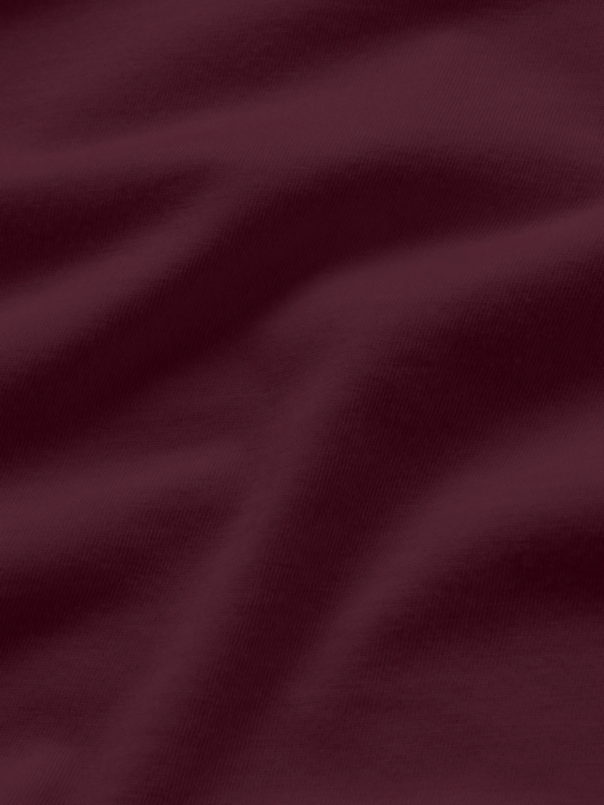 Baby Tee in Burgundy