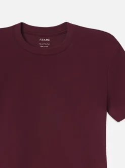 Baby Tee in Burgundy