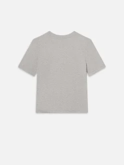 Baby Tee in Heather Grey