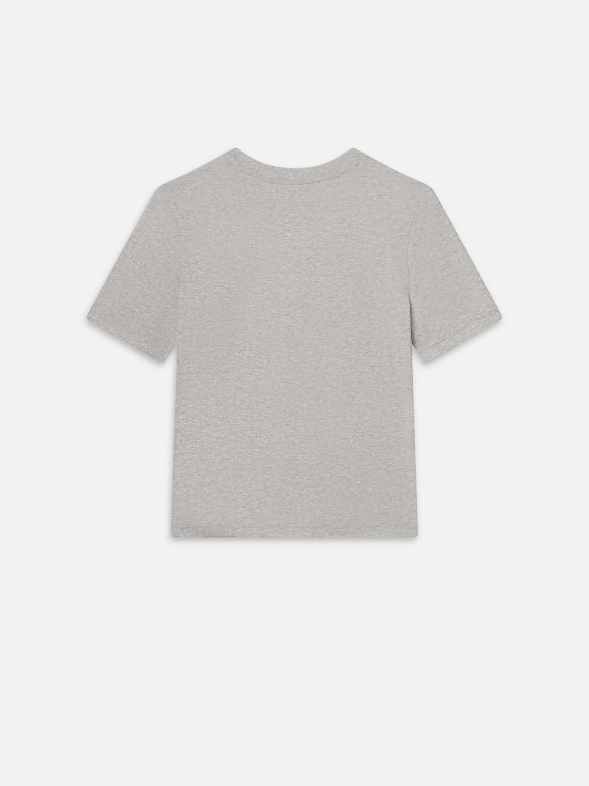 Baby Tee in Heather Grey