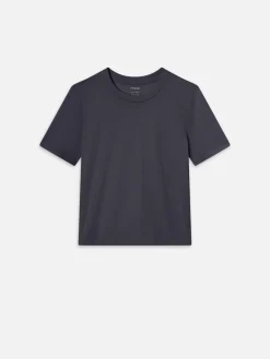Baby Tee in Navy