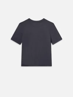 Baby Tee in Navy