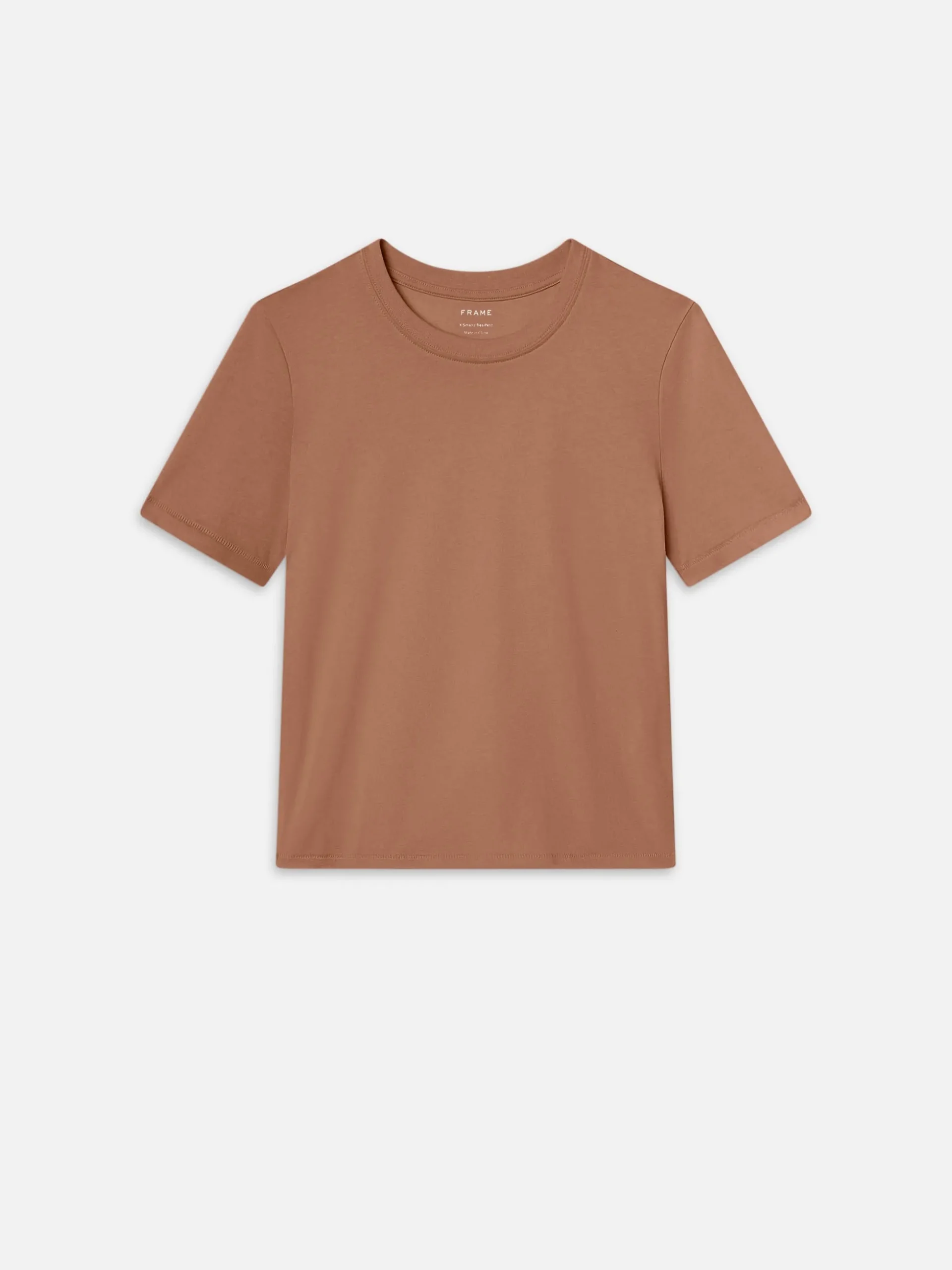 Baby Tee in Tobacco