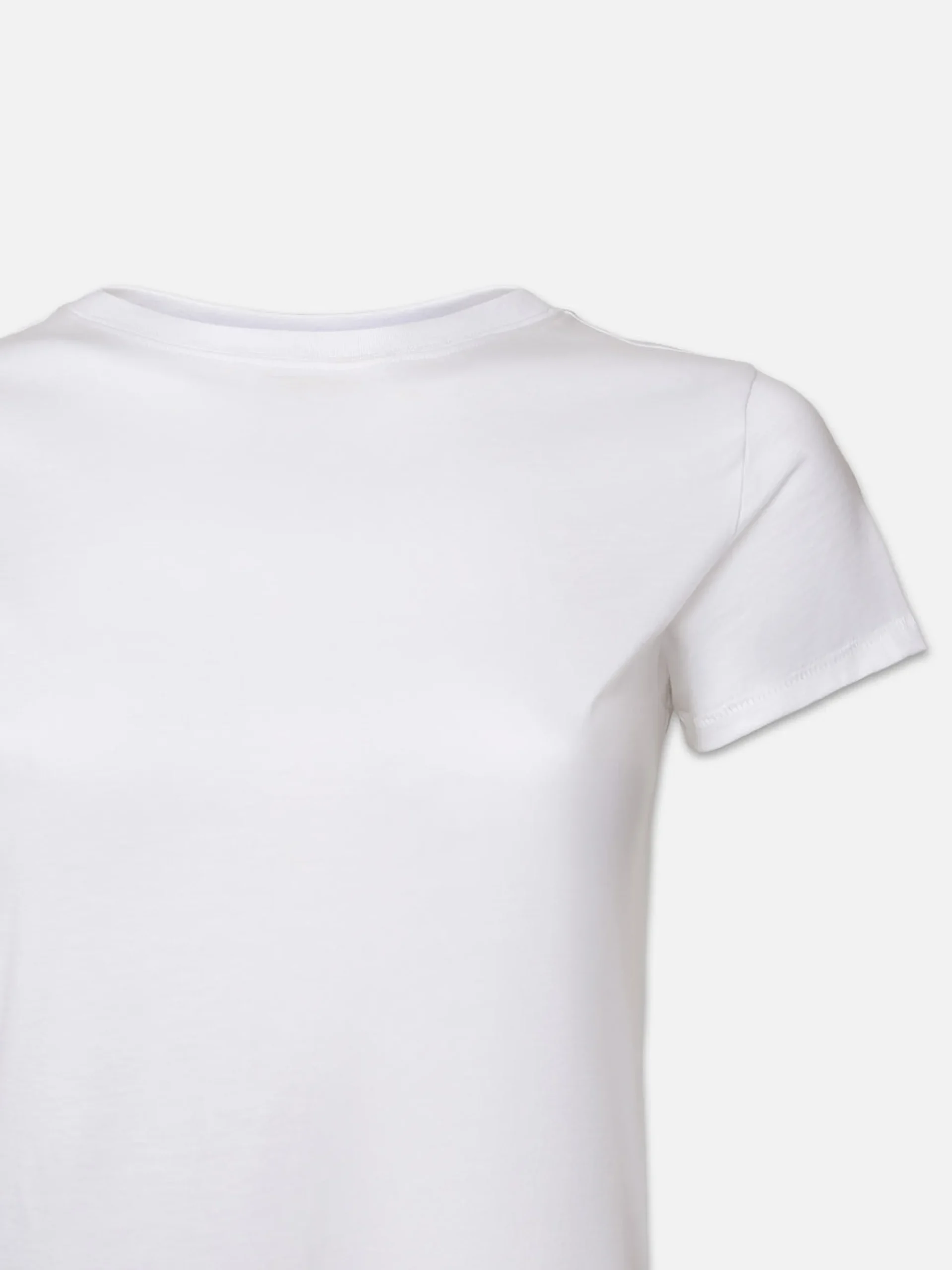 Baby Tee in White