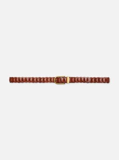 Braided Belt in Whiskey
