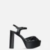 Camille Platform Heel in Black