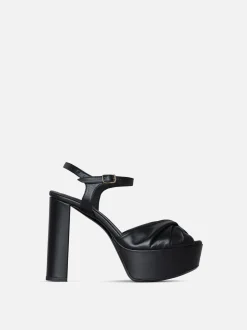 Camille Platform Heel in Black