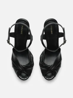 Camille Platform Heel in Black