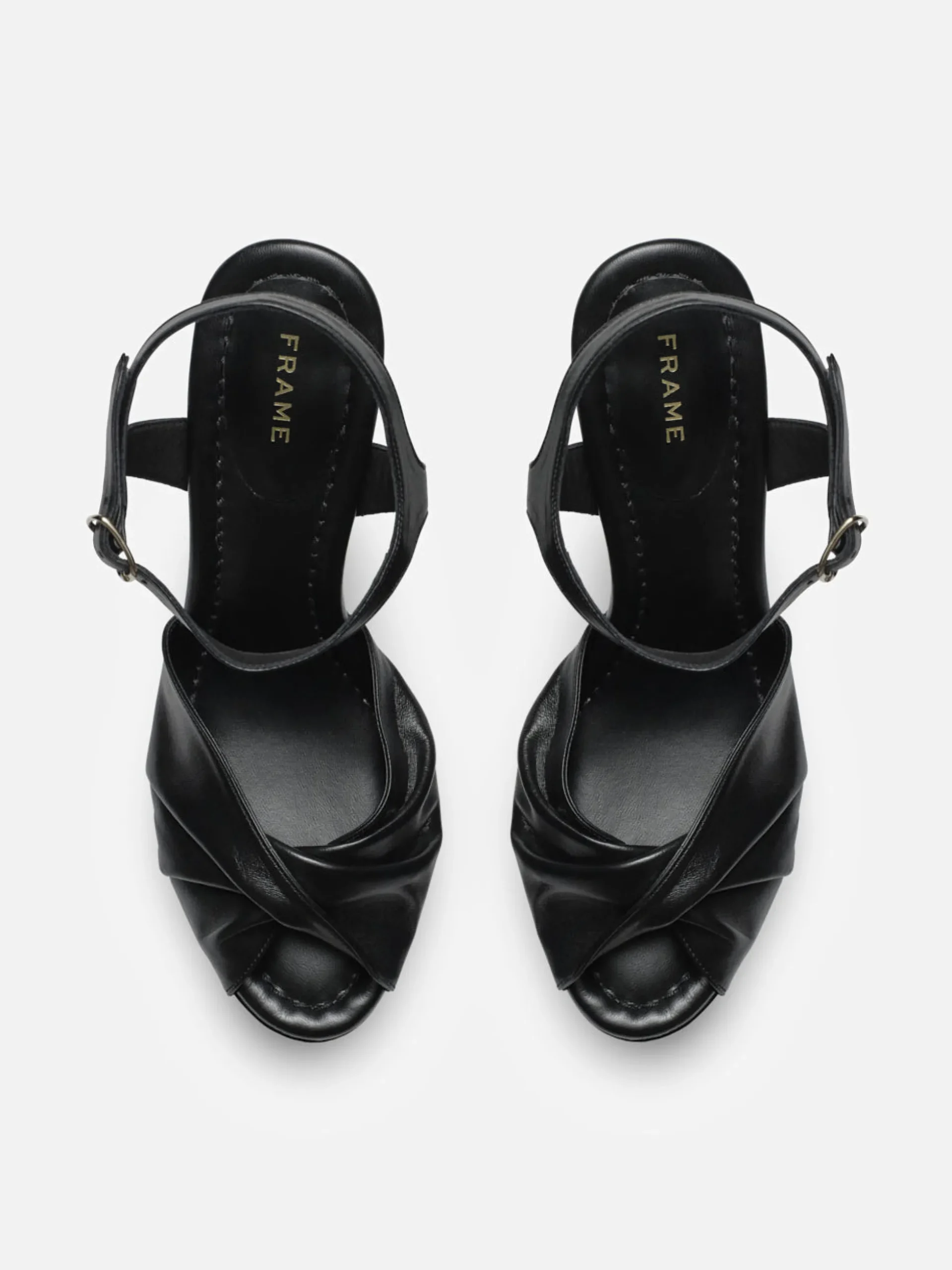 Camille Platform Heel in Black