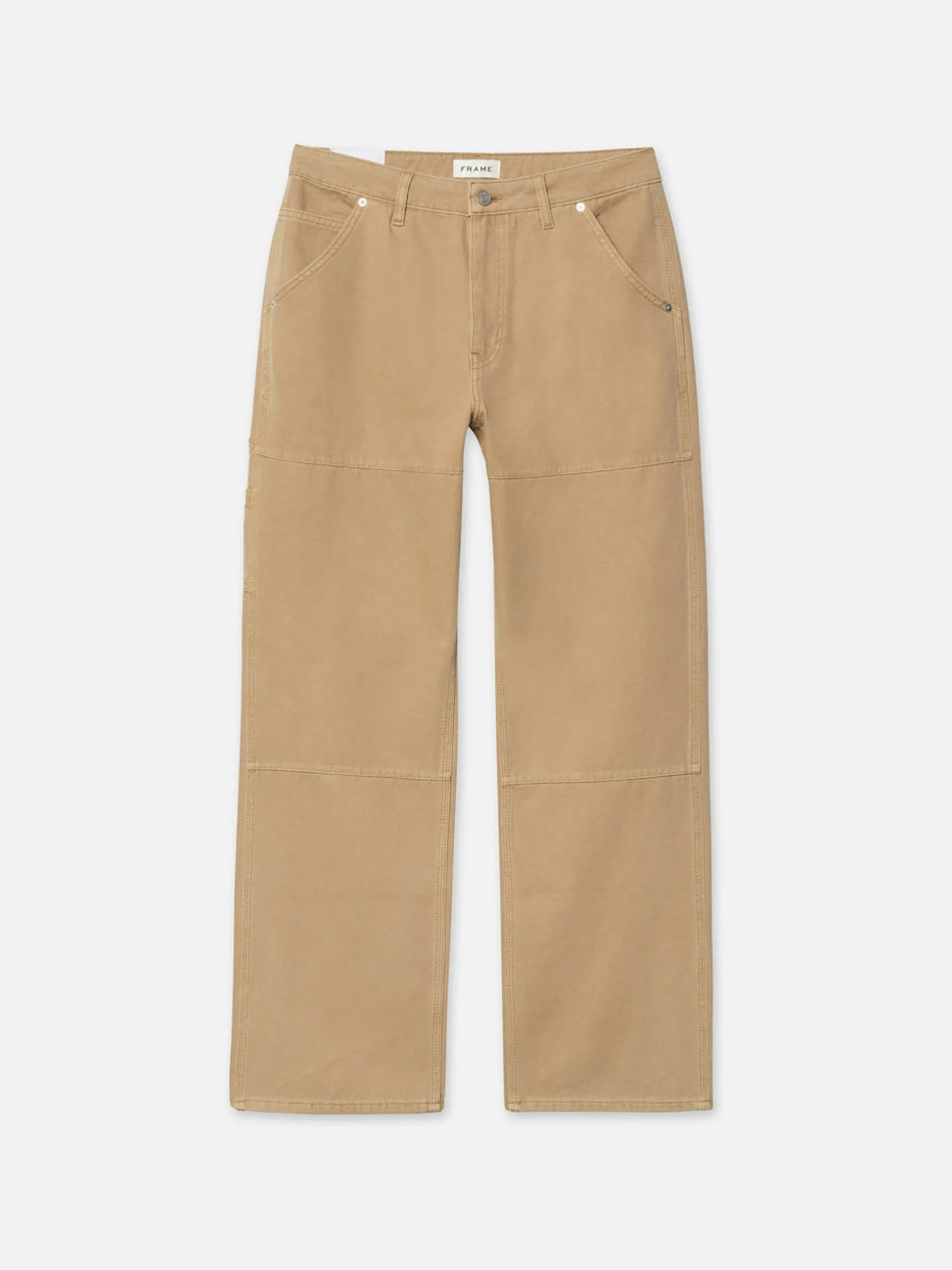 Canvas Workwear Pant in Dusty Khaki