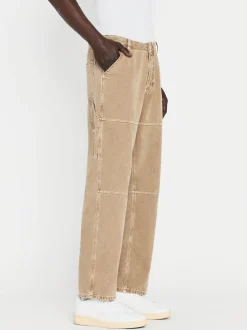 Canvas Workwear Pant in Dusty Khaki