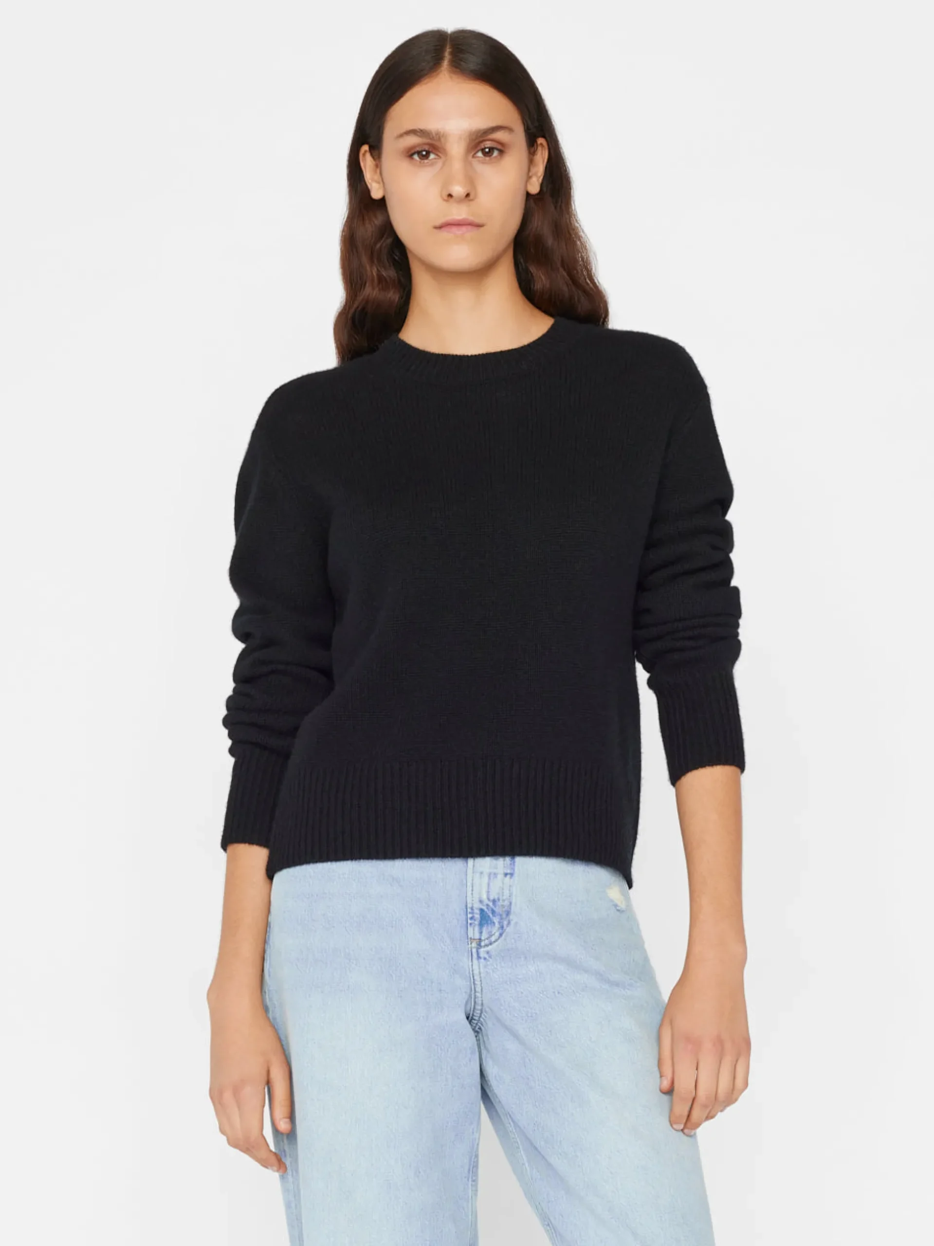 Cashmere Clean Crew in Noir