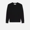Cashmere Crewneck Sweater in Noir