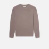 Cashmere Crewneck Sweater in Soft Lavender