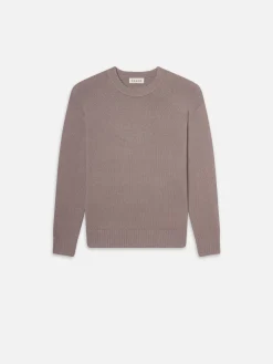 Cashmere Crewneck Sweater in Soft Lavender