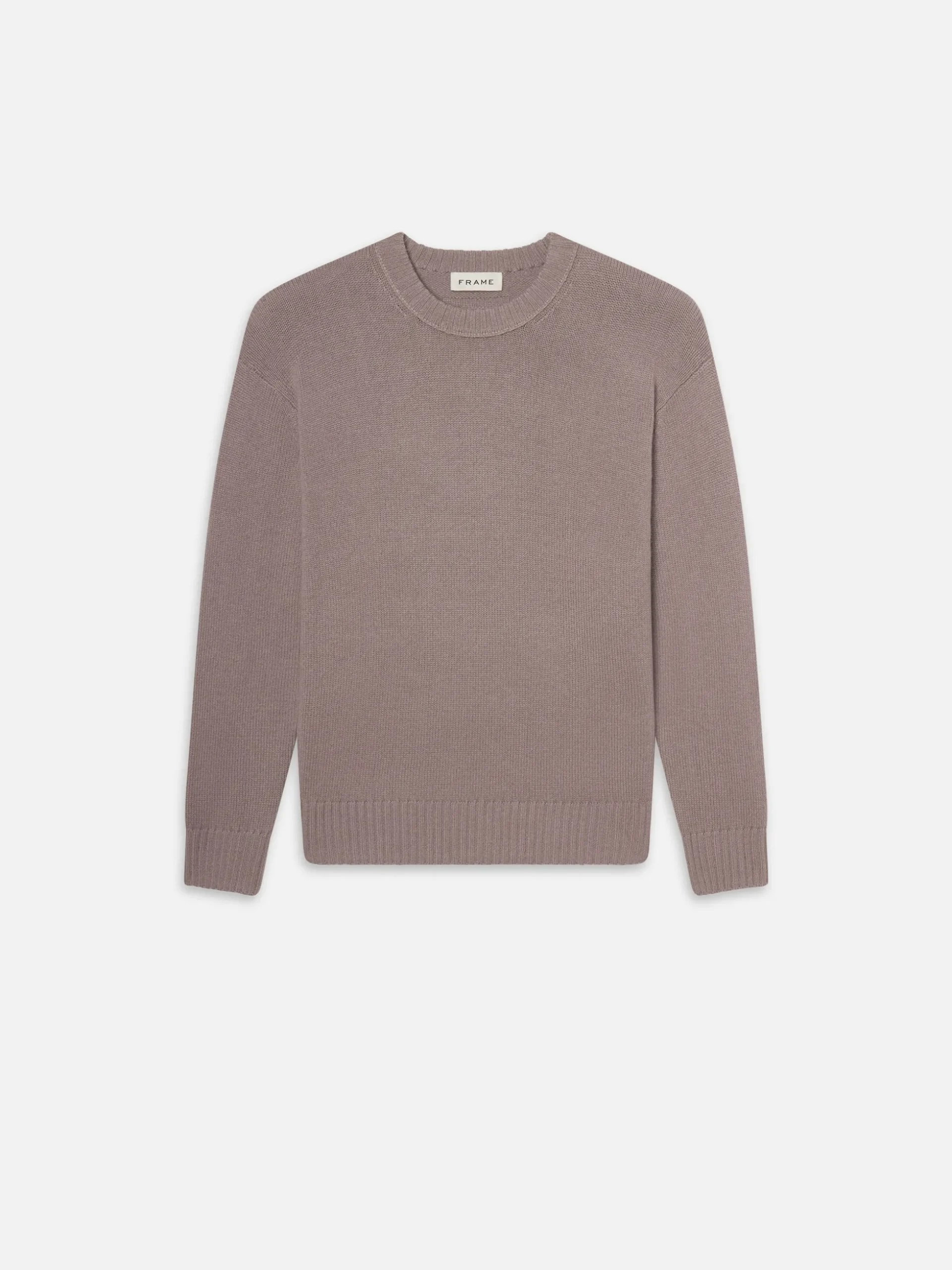 Cashmere Crewneck Sweater in Soft Lavender