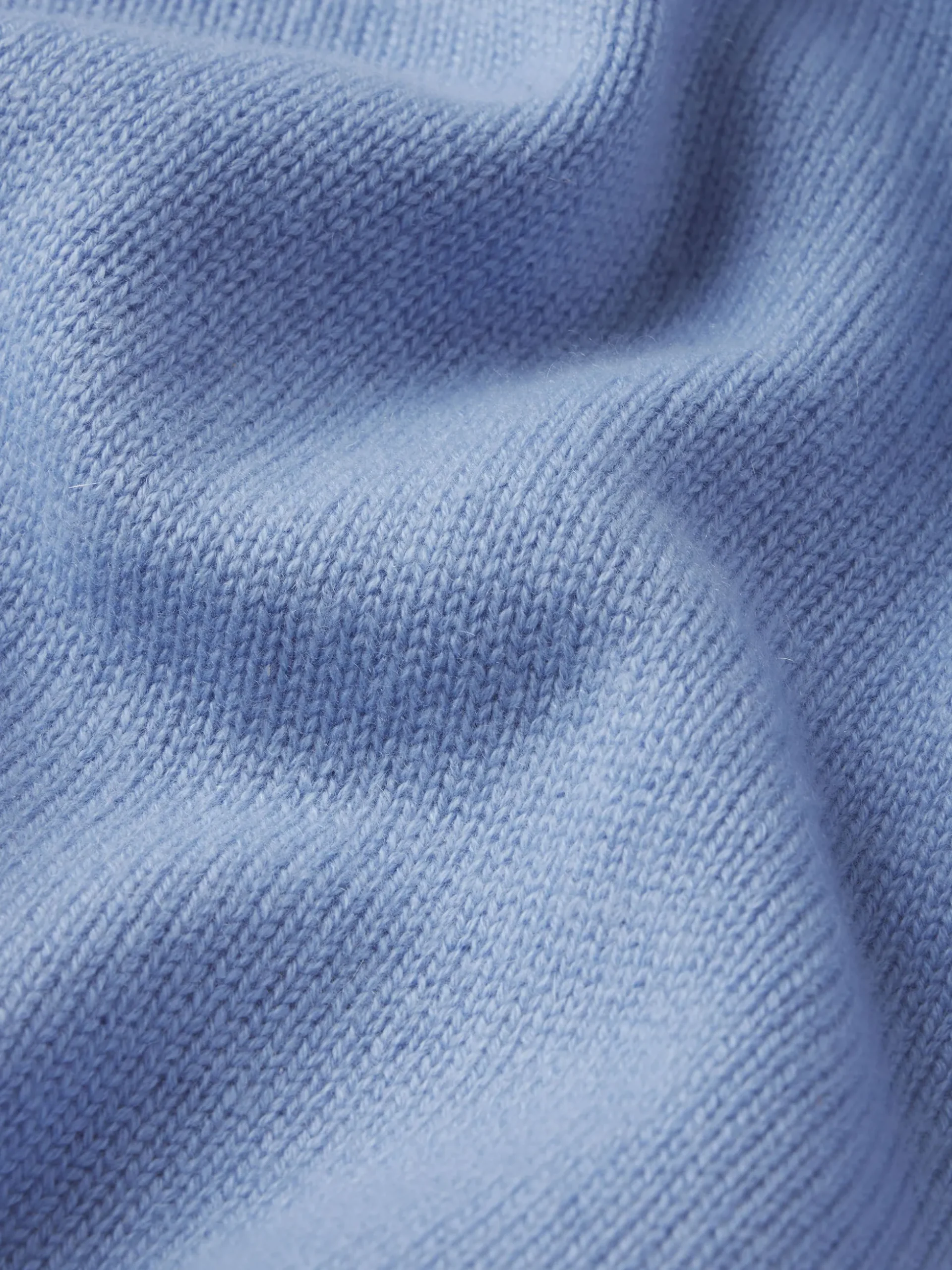 Cashmere Crewneck Sweater in Soft Blue