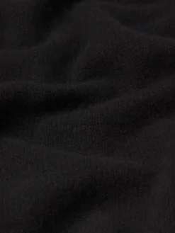 Cashmere Crewneck Sweater in Noir