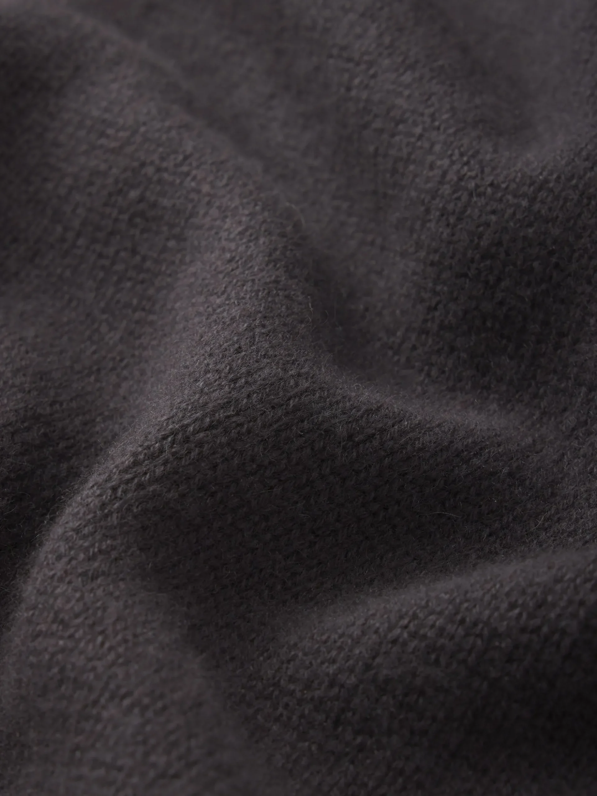 Cashmere Crewneck Sweater in Dark Grey