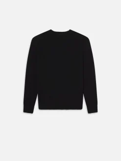 Cashmere Crewneck Sweater in Noir