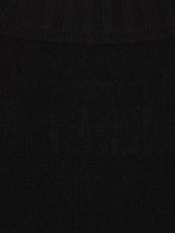 Cashmere Crewneck Sweater in Noir
