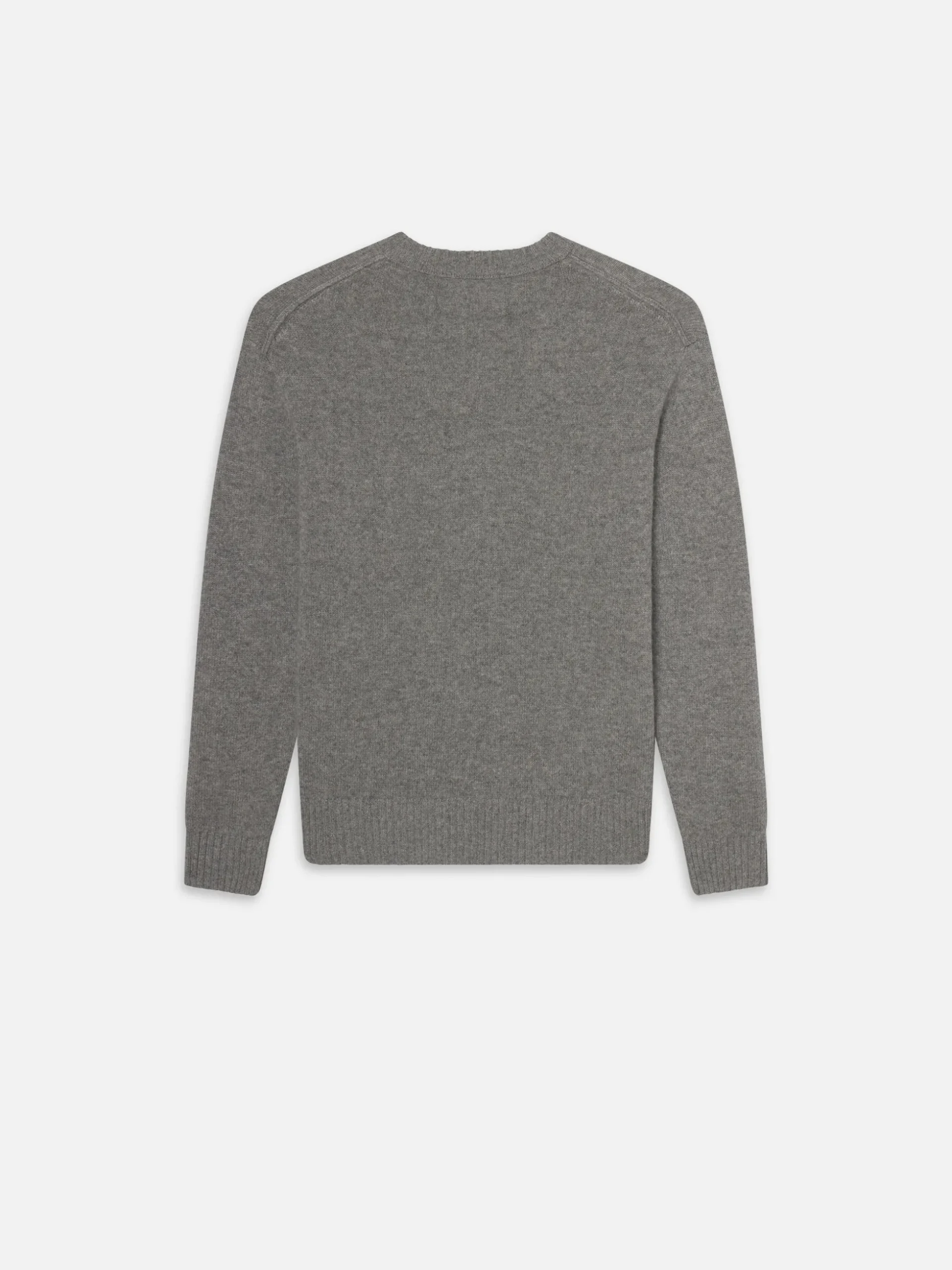 Cashmere Crewneck Sweater in Gris