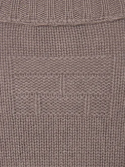 Cashmere Crewneck Sweater in Soft Lavender