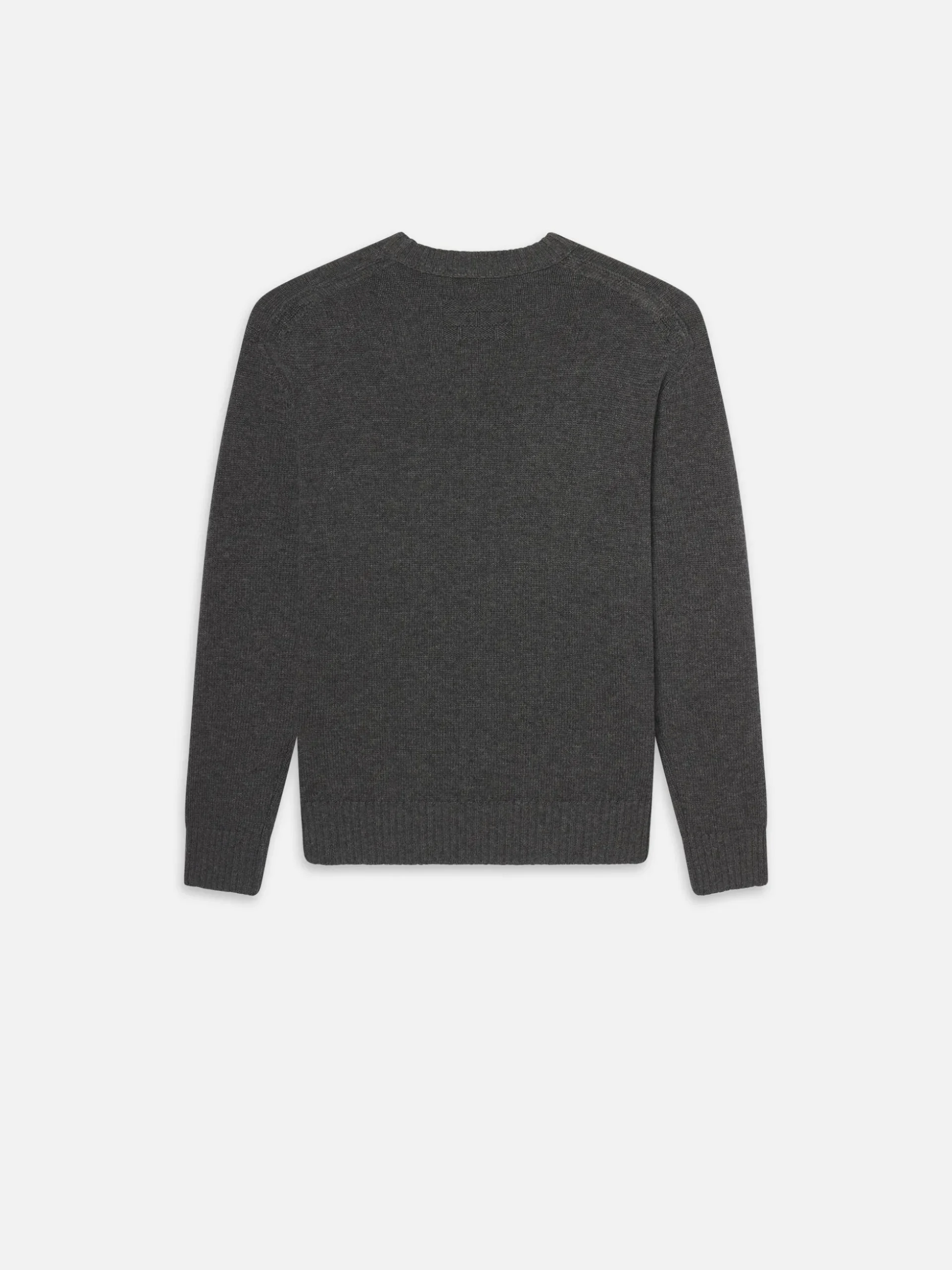 Cashmere Crewneck Sweater in Dark Grey
