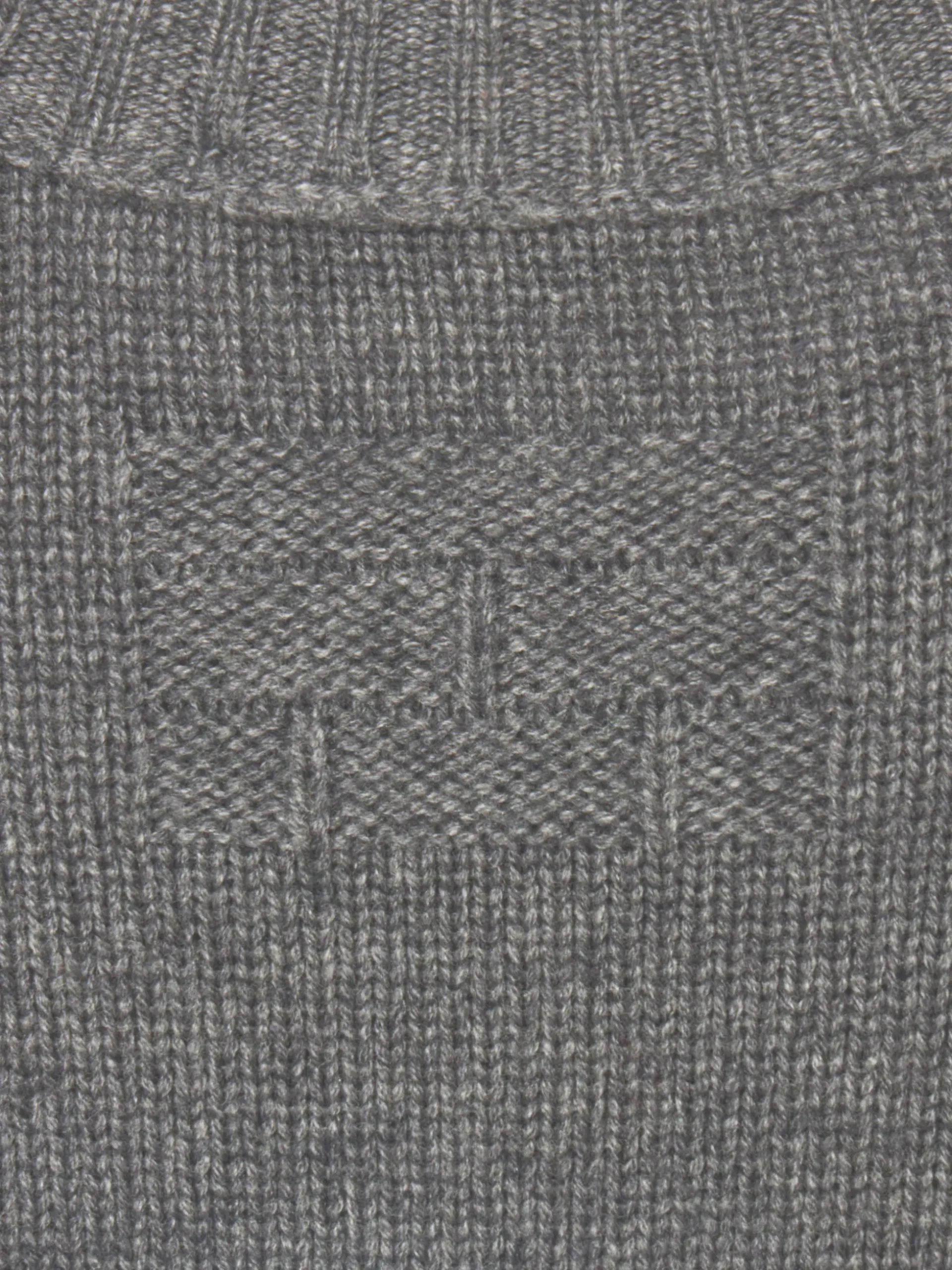 Cashmere Crewneck Sweater in Gris