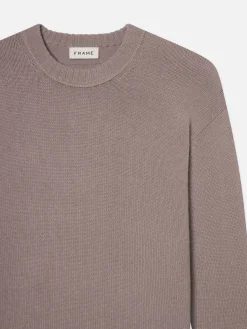 Cashmere Crewneck Sweater in Soft Lavender