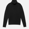 Cashmere Turtleneck in Noir