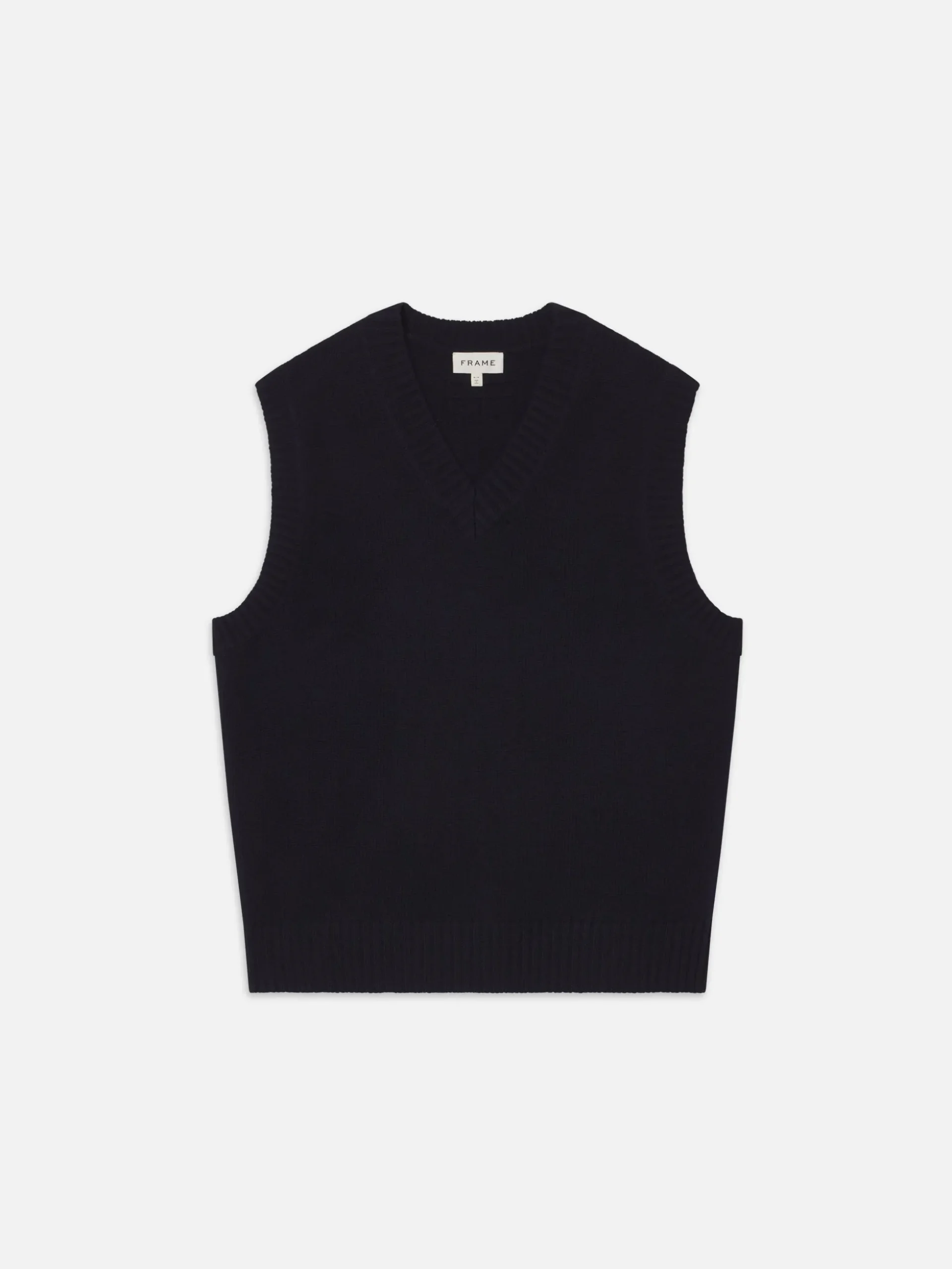 Cashmere Vest in Navy