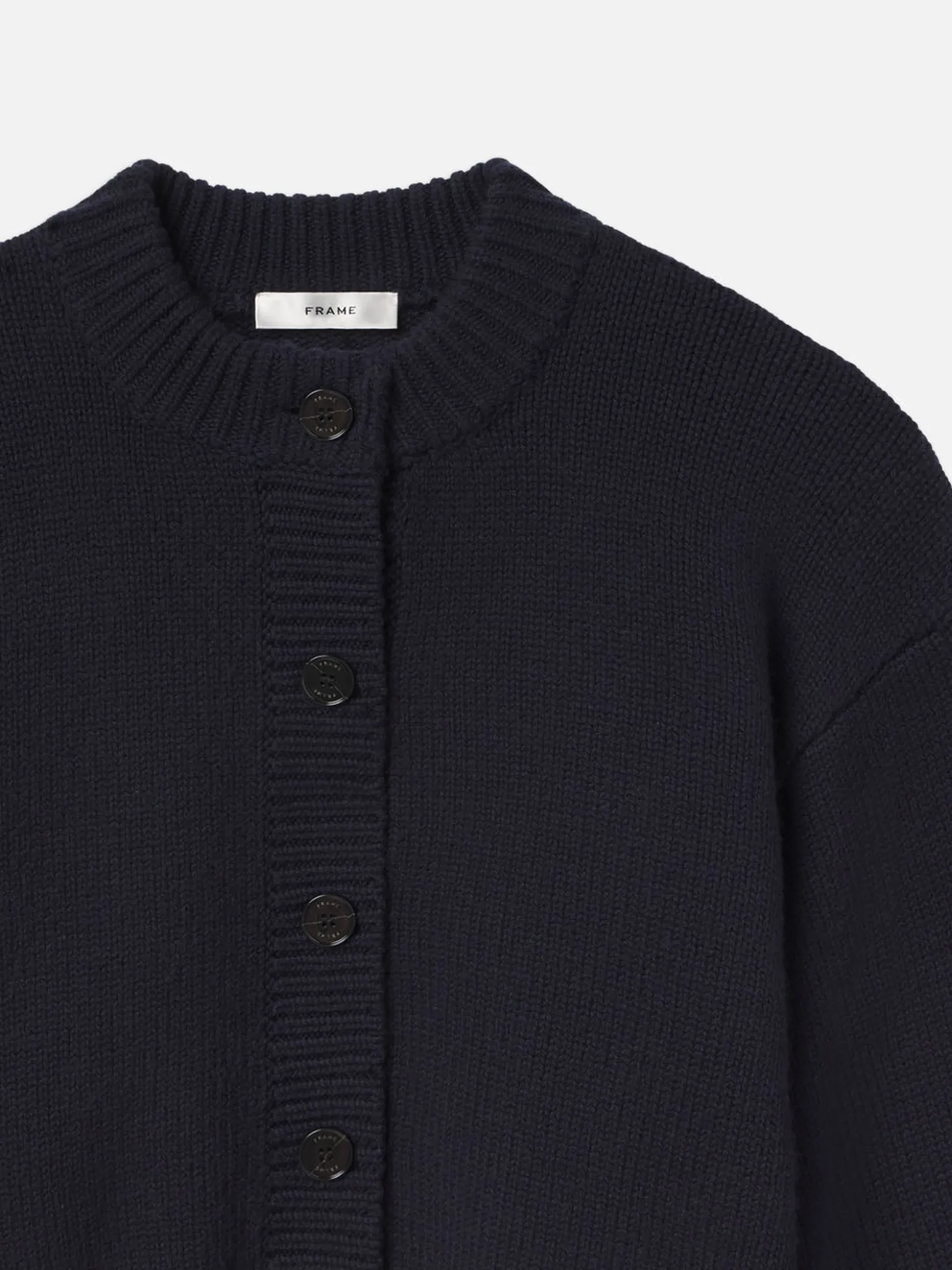 Chunky Femme Cardi in Navy
