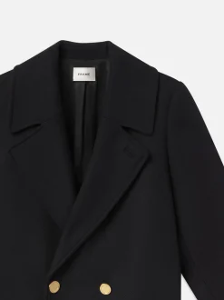 Classic Peacoat in Black