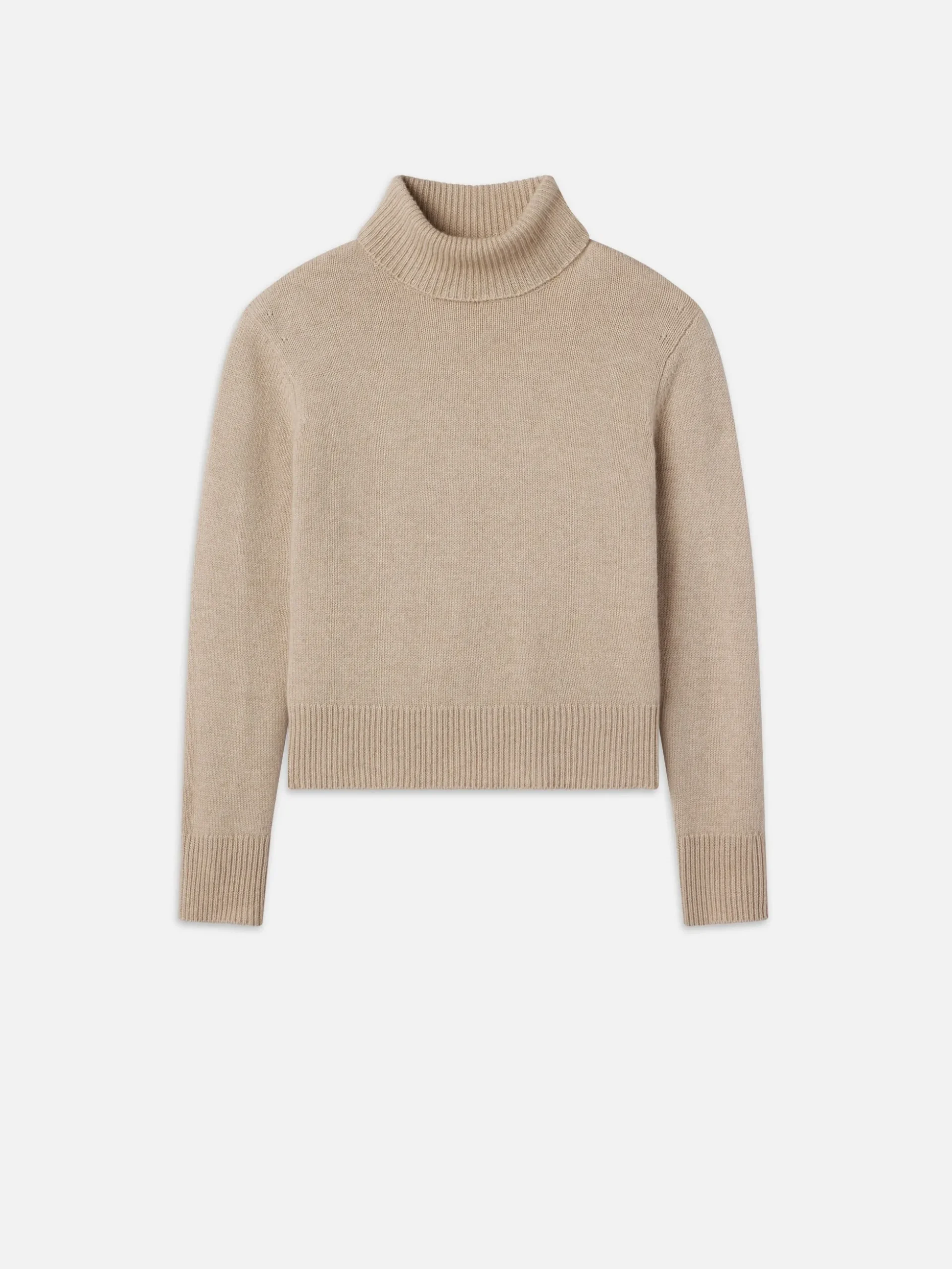 Clean Turtleneck Sweater in Oatmeal Heather