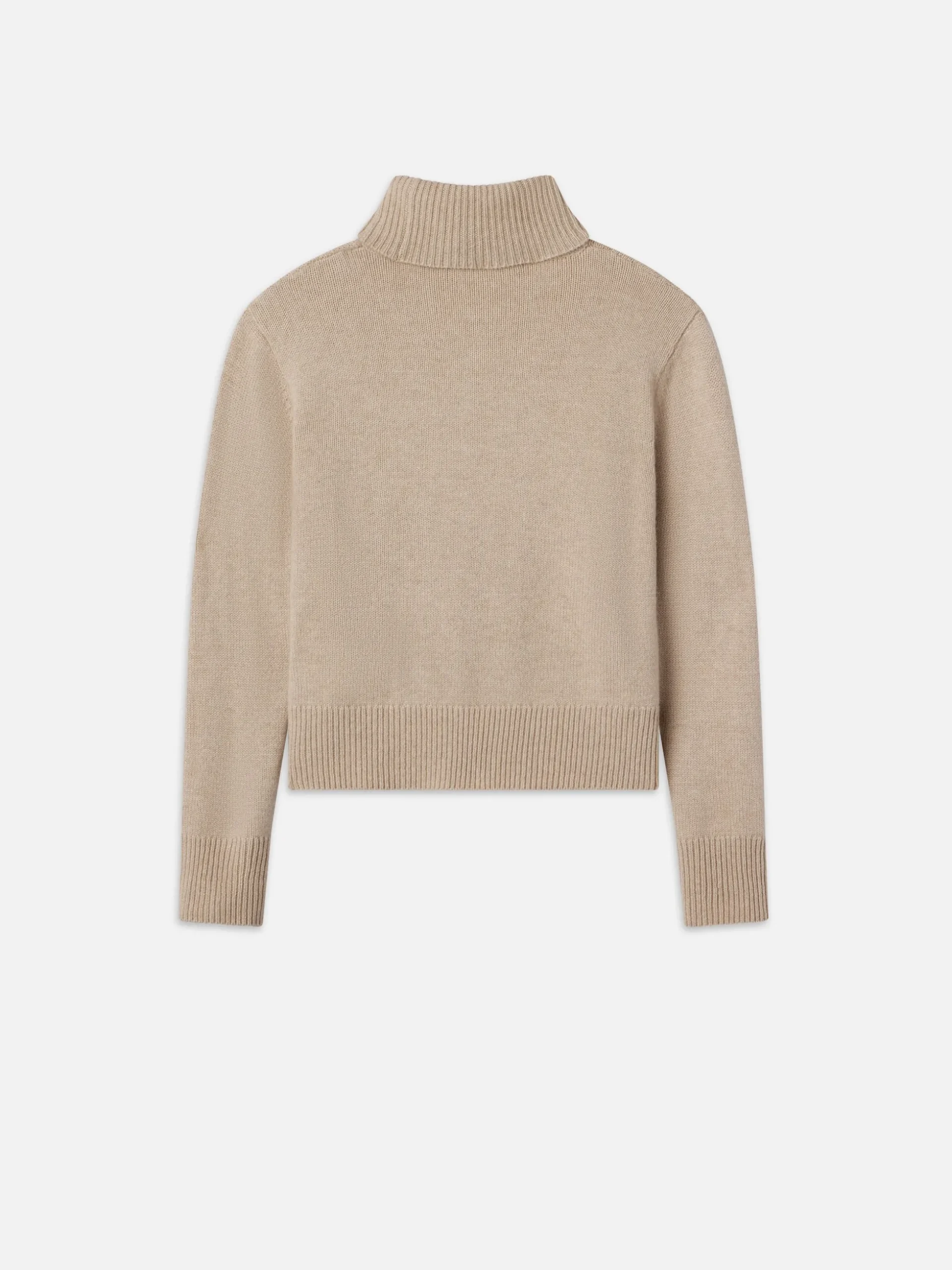 Clean Turtleneck Sweater in Oatmeal Heather