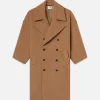 Cocoon Coat in Camel