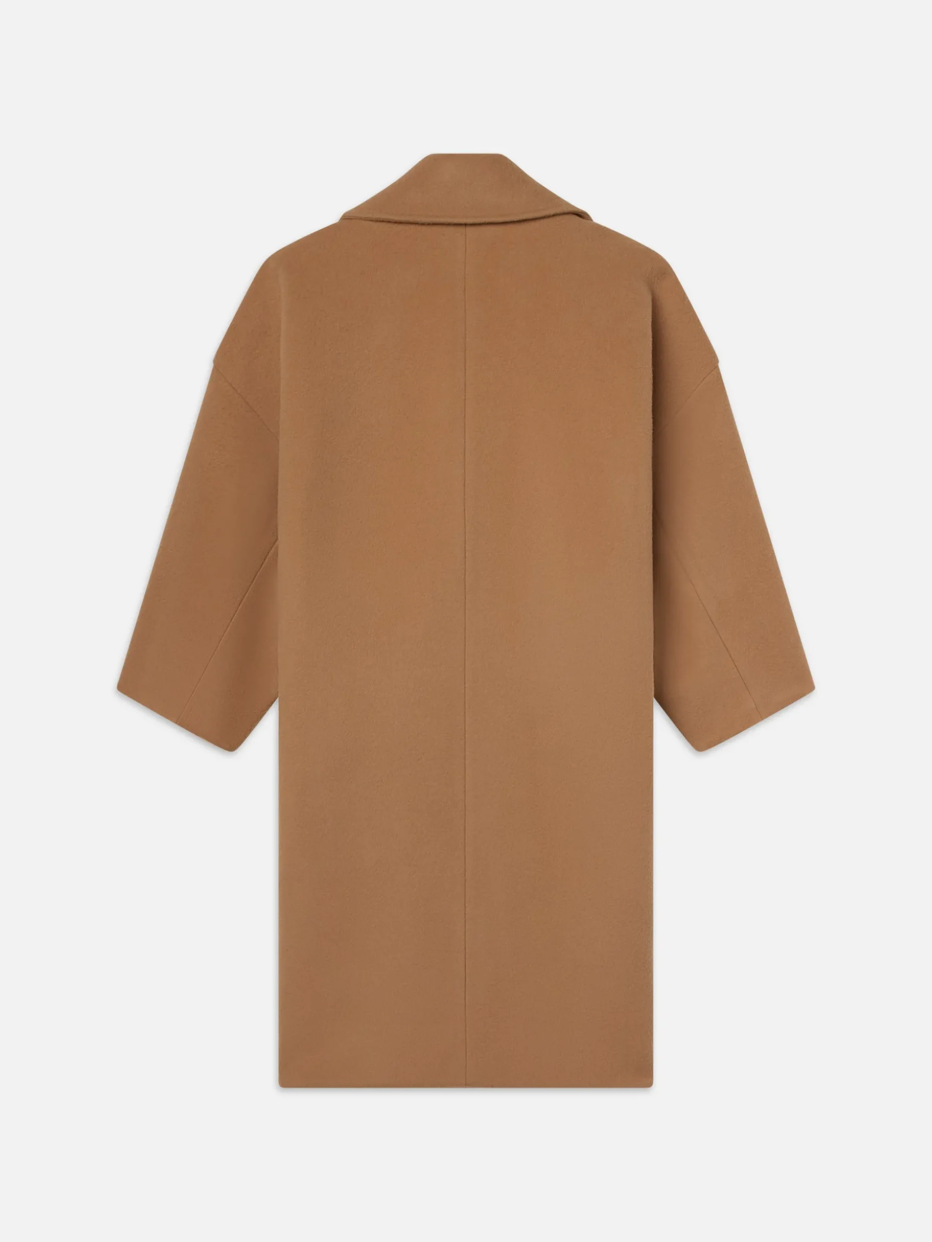 Cocoon Coat in Camel