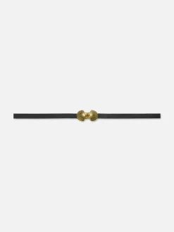 Coquillage Belt in Black