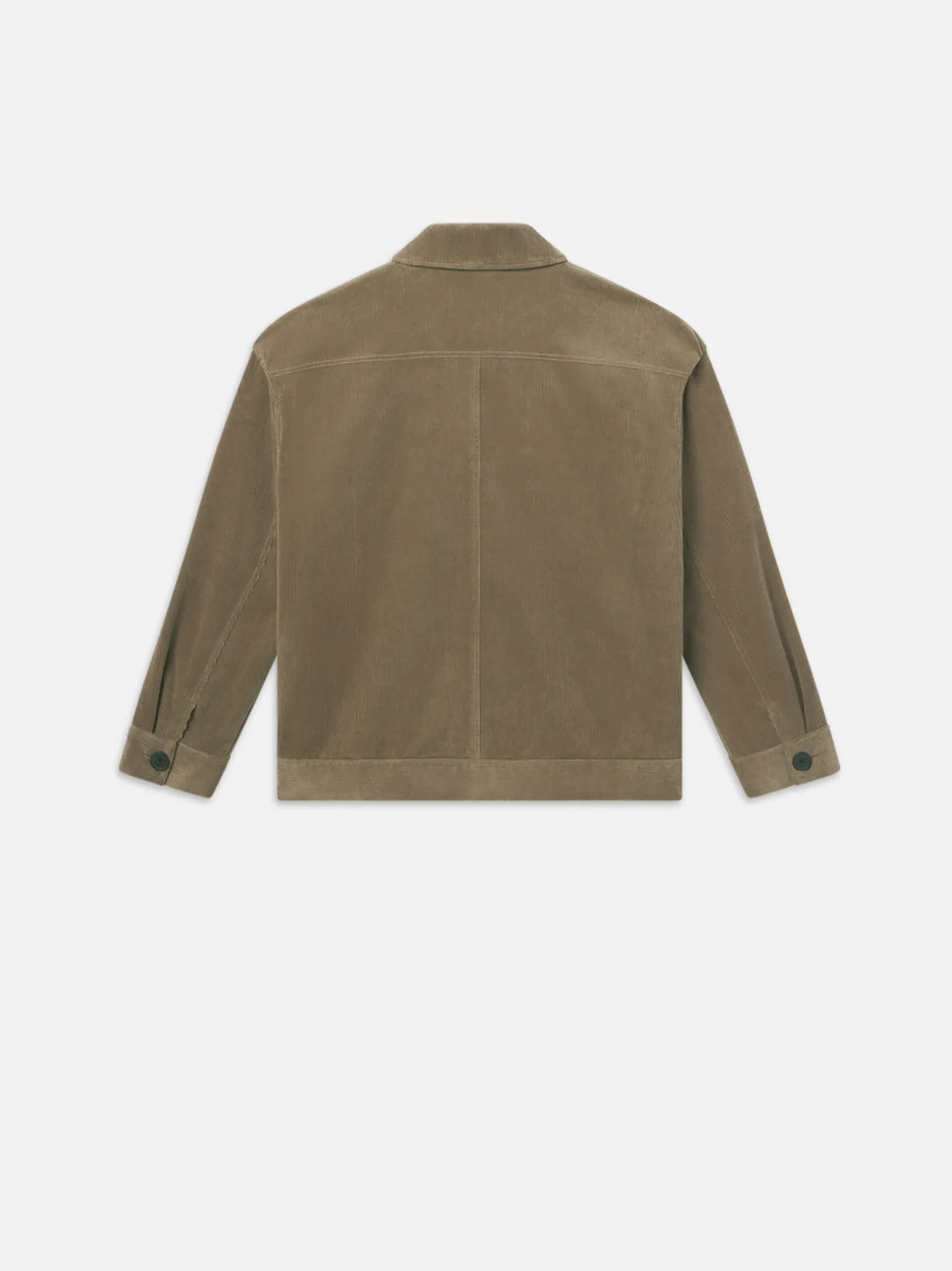 Corduroy Trucker Jacket in Soft Mocha