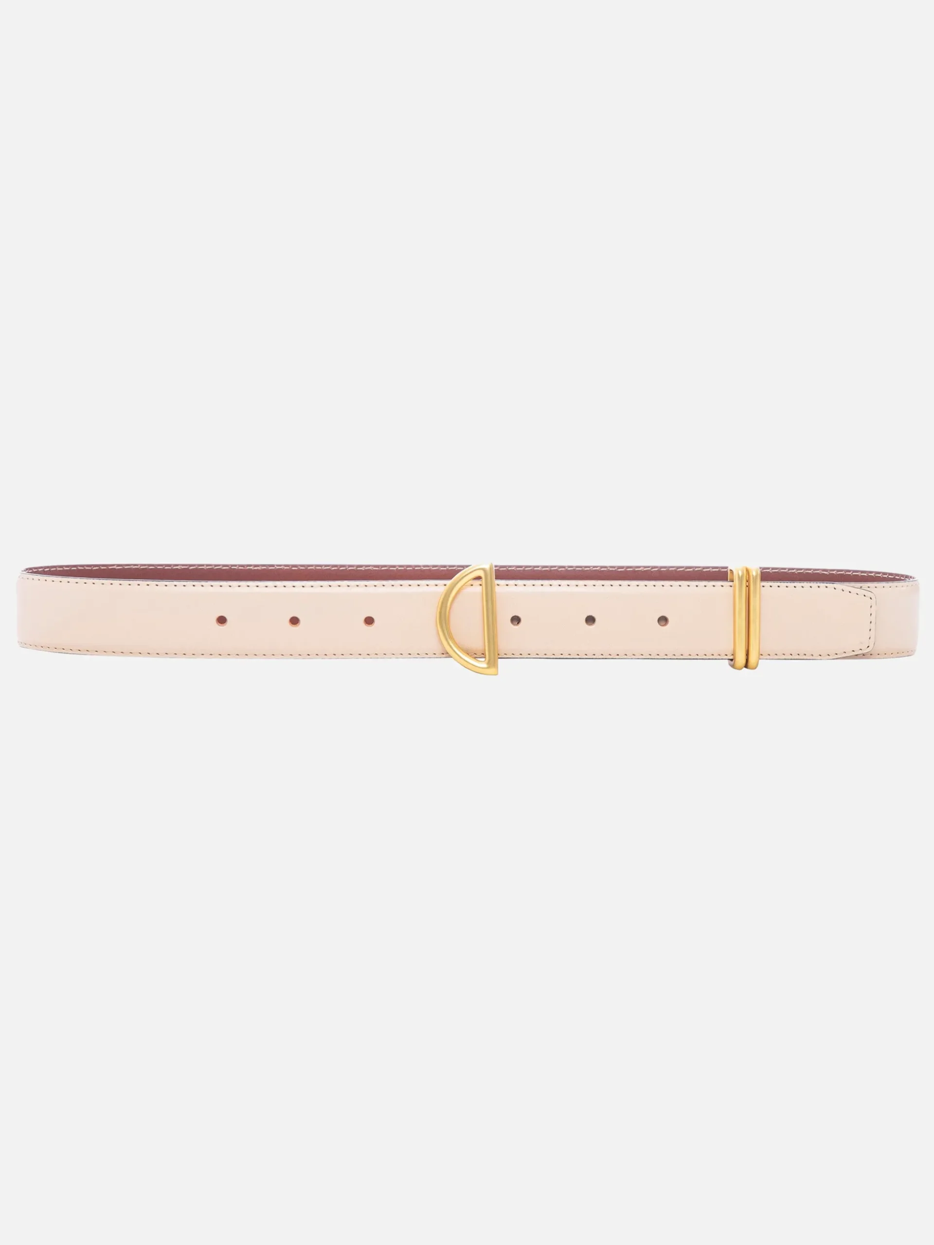 Crescent Belt in Beige