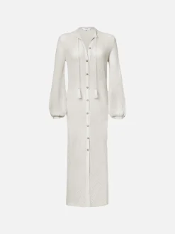 Crochet Kaftan in Cream