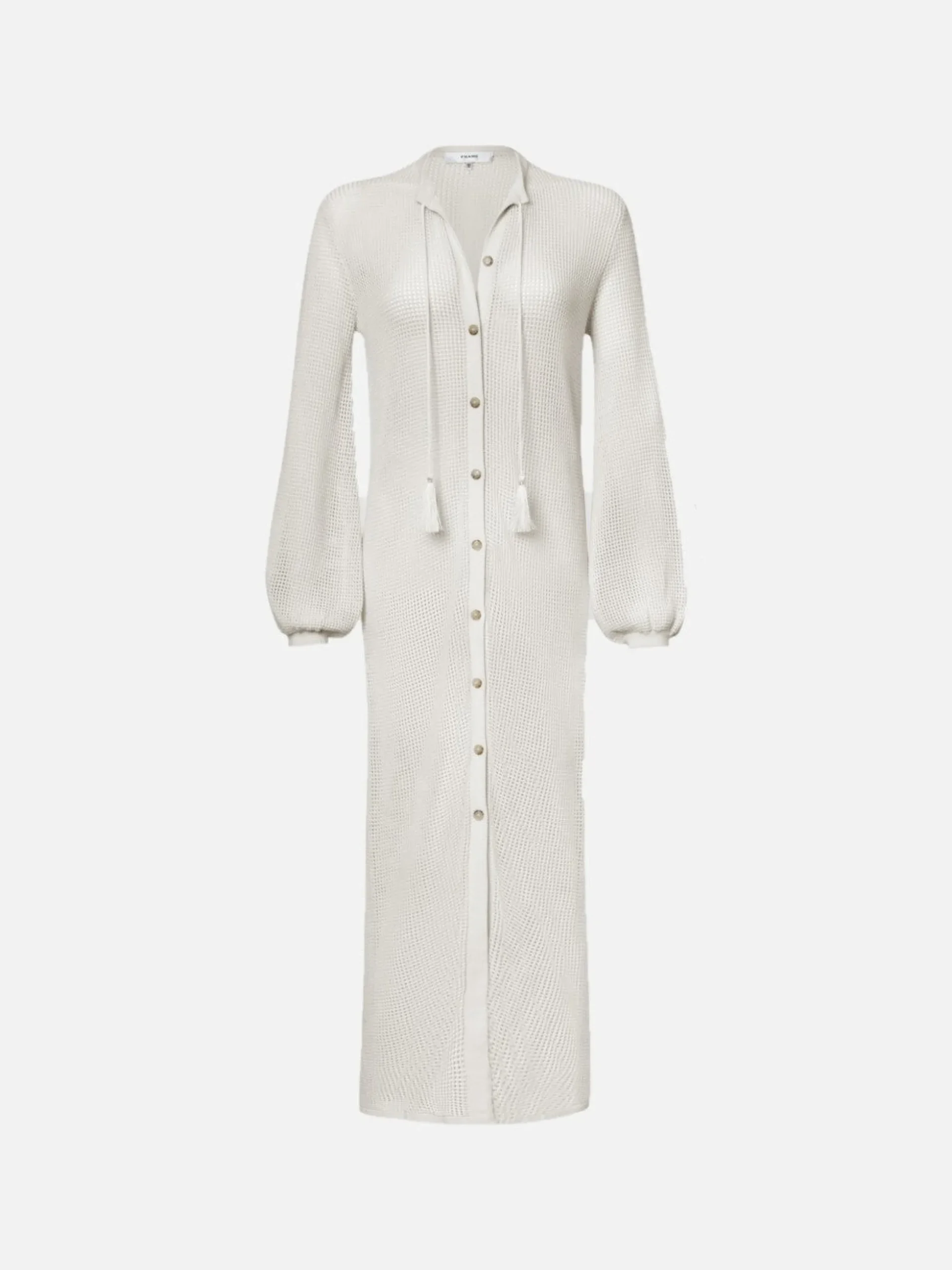 Crochet Kaftan in Cream