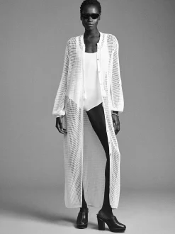 Crochet Kaftan in Cream