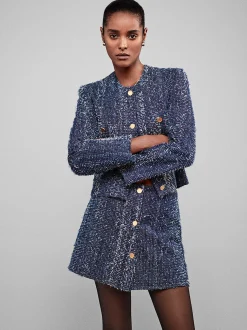 Denim Boucle Jacket in Magic