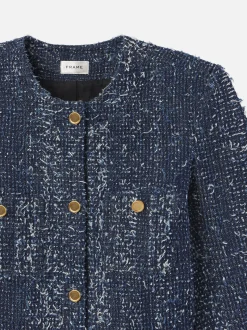Denim Boucle Jacket in Magic