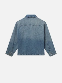 Denim Shirt Jacket in Frequency