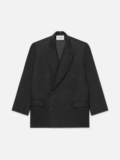 Double Breasted Jacket in Black